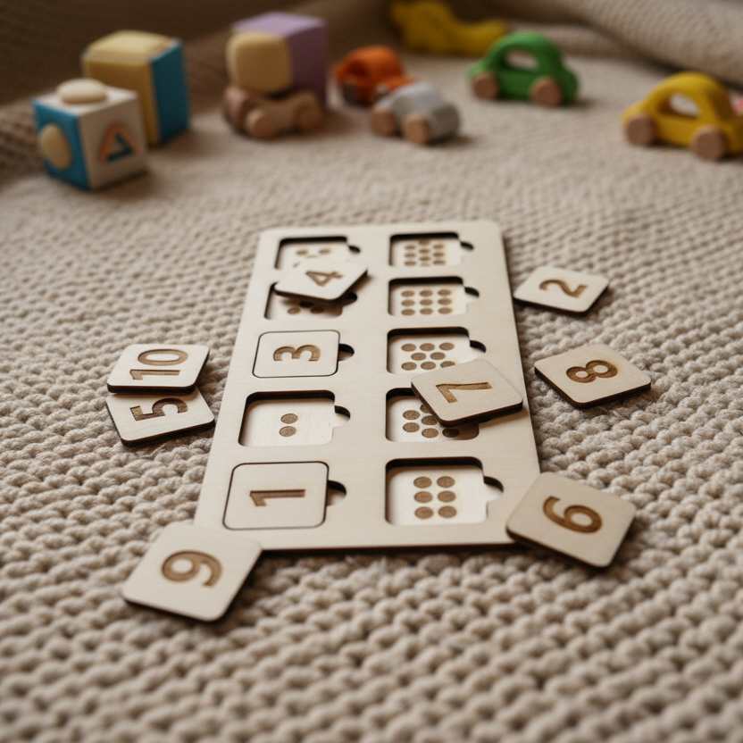 Didaktični pripomoček - Številska sestavljanka