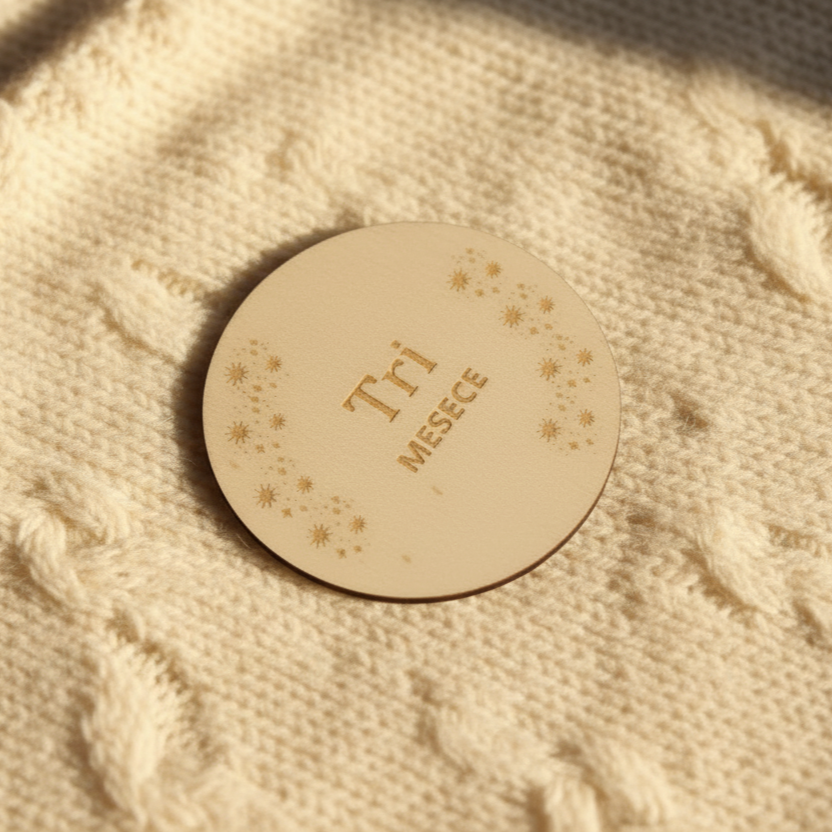 Leseni mesečni mejniki - Zvezdnato nebo