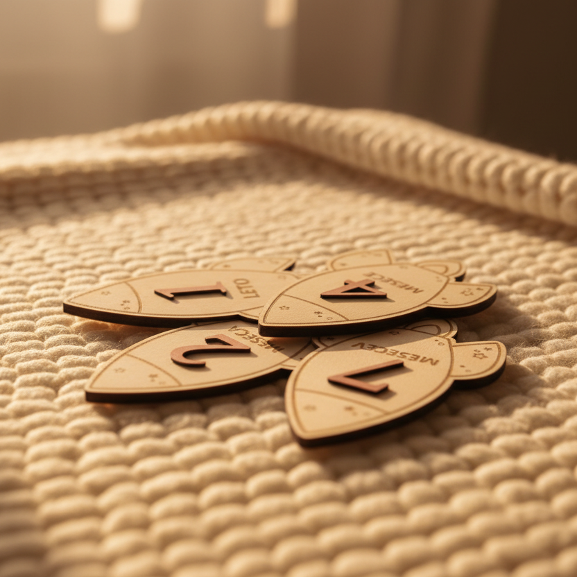 Leseni mesečni mejniki - Raketa